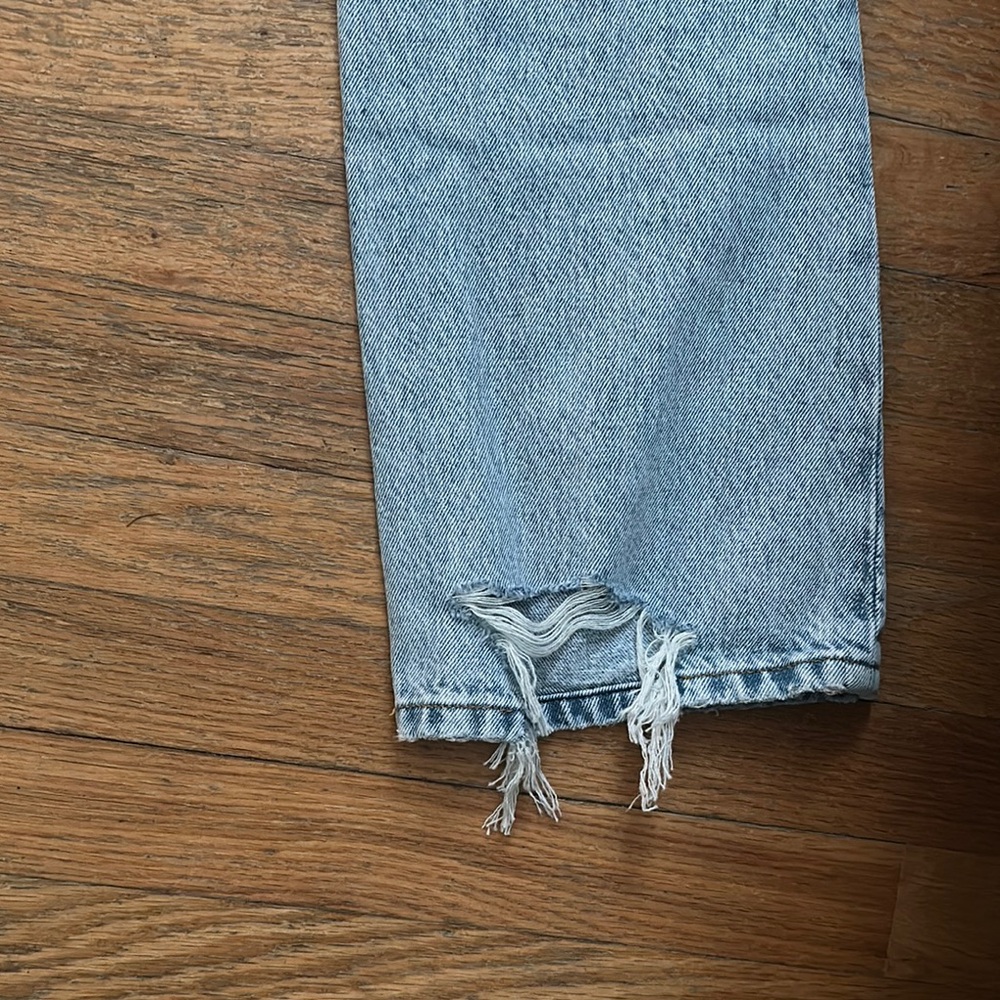 Stacey Ankle Boot Joe’s Jeans Light Blue Denim Jeans - Picture 7 of 8